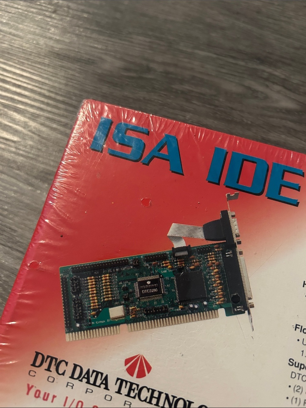 ISA IDE 16-Bit Adapter - White/Blue/Red Box - Picture 5 of 6